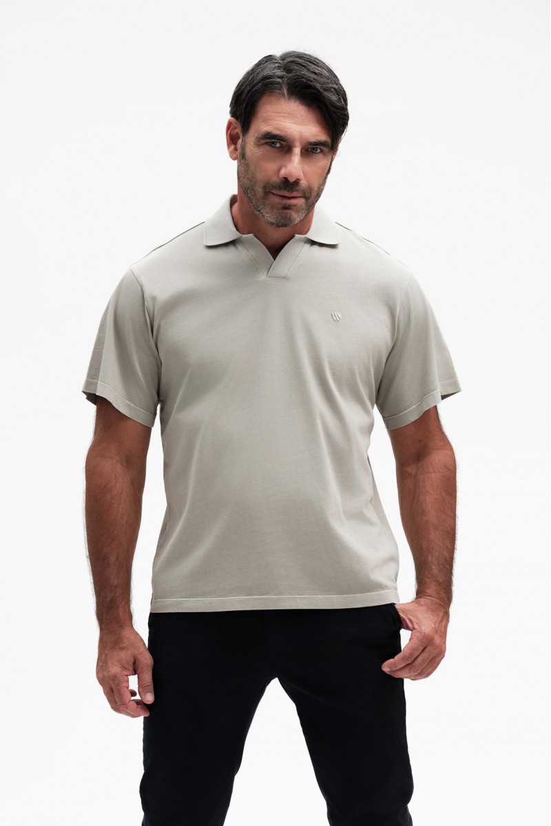 POLO DERBY WASHED COTTON - WU31163