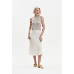 CANOTTA IN MAGLIA VISCOSA SETA - WW31002