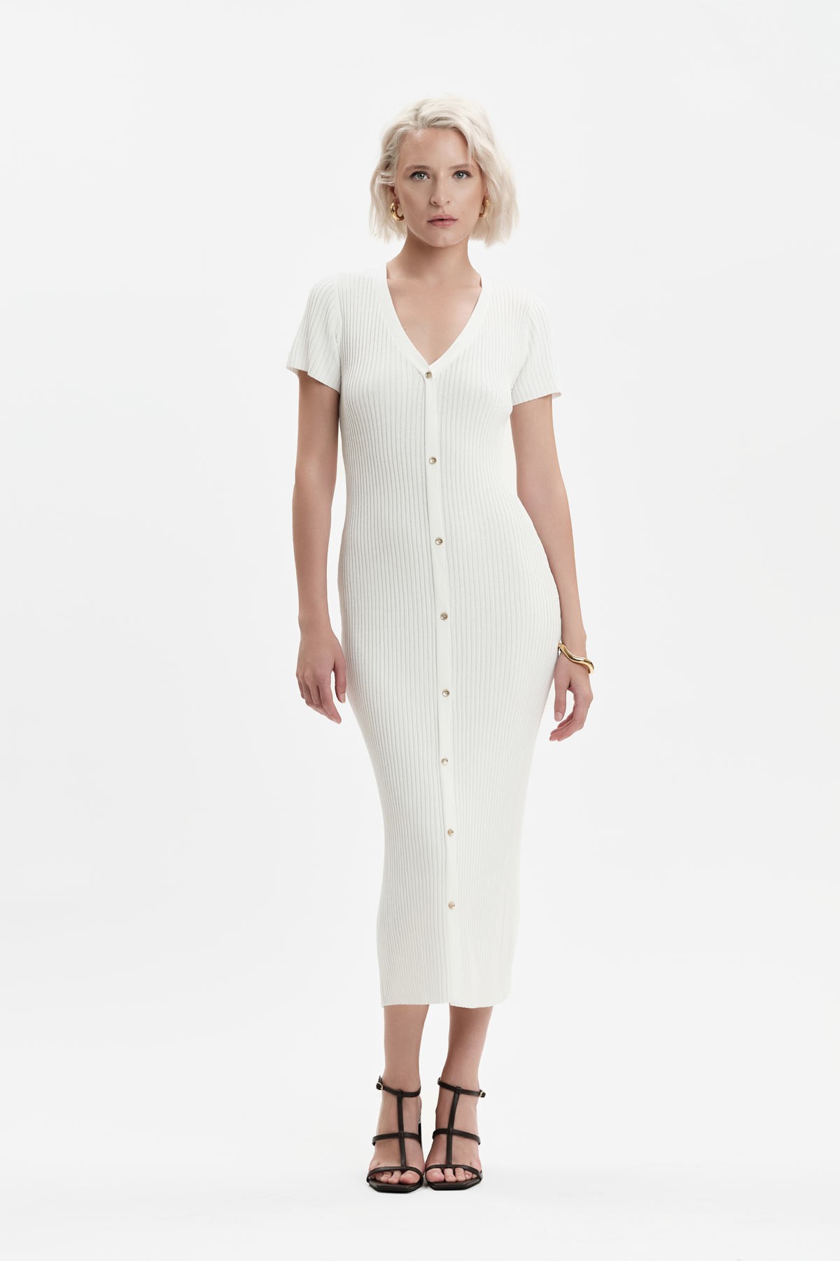 ABITO A COSTINE BOTTONI ORO - WW31039