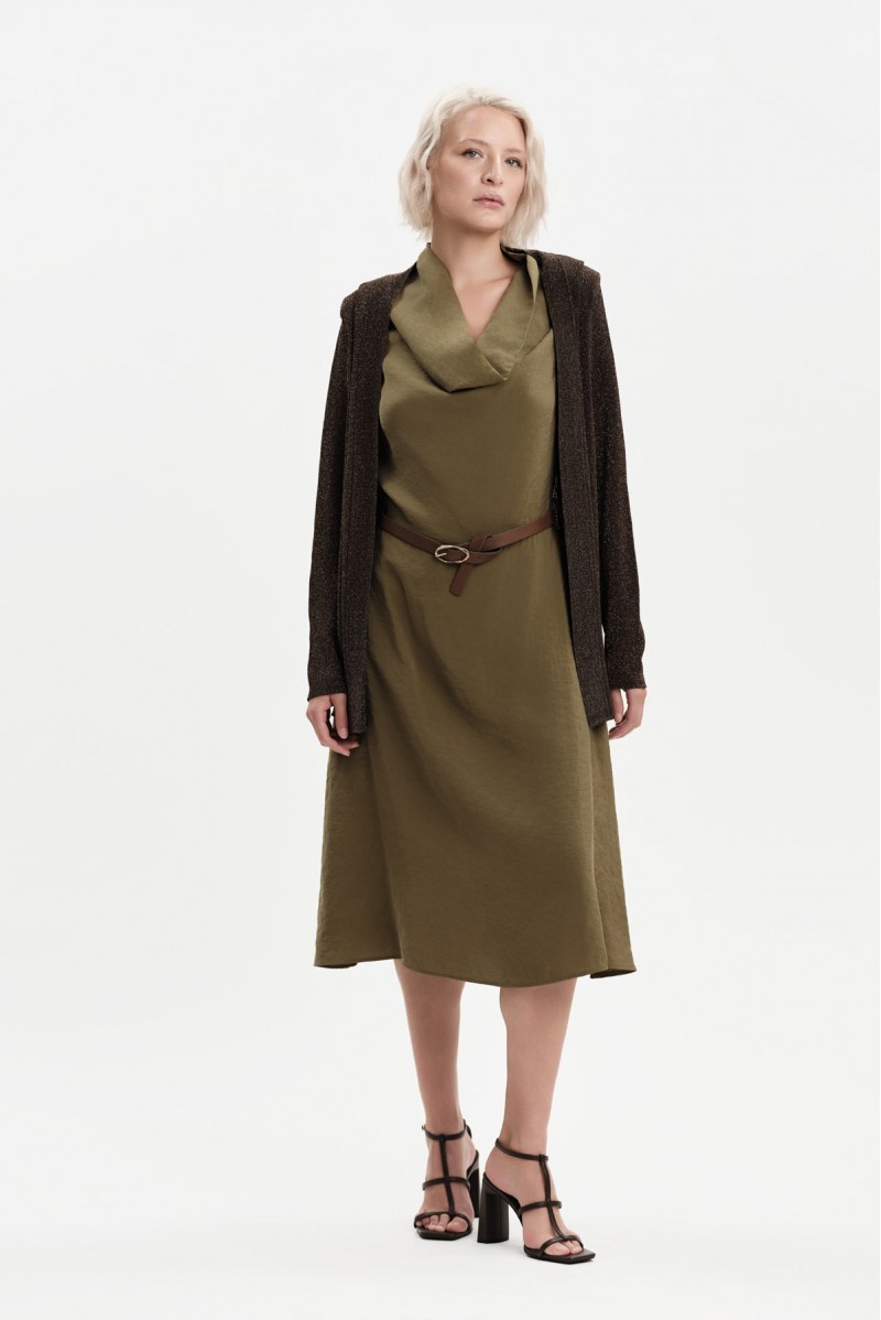 CARDIGAN CON SPALLINE LUREX - WW31052