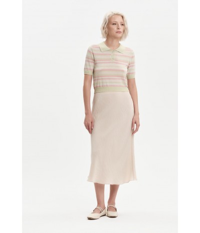 POLO IN MAGLIA RIGHE LUREX - WW31069