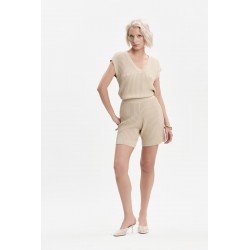 SHORTS IN MAGLIA TRECCE - WW31075