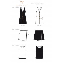 GONNA IN MAGLIA CON DETTAGLIO TRECCINA - WW31086