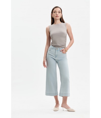 MARTINA - JEANS PALAZZO MIDI 7oz - WW31200