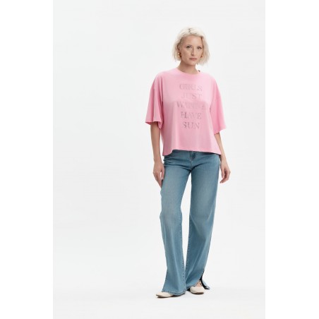 MARTA - PALAZZO DENIM CON SPACCO 7oz - WW31204
