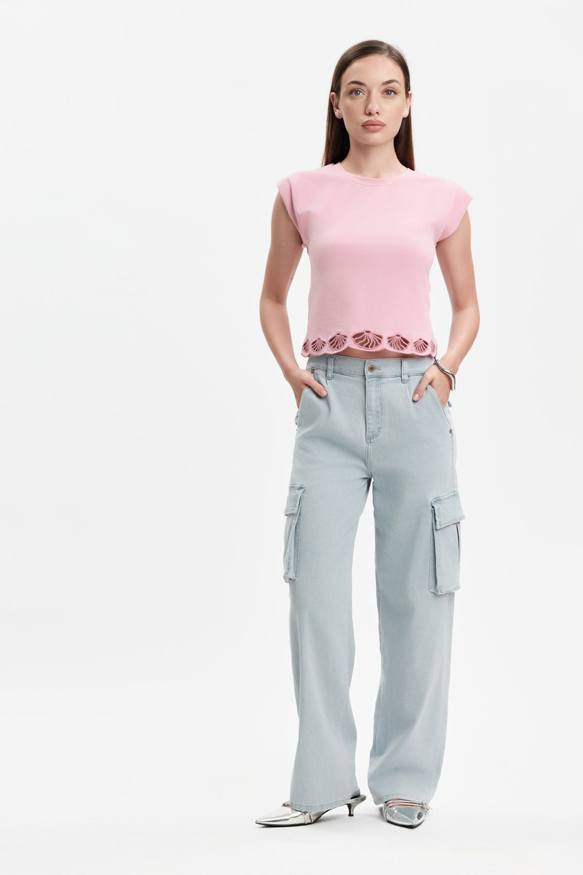 ANDREA - CARGO DENIM 7oz - WW31206