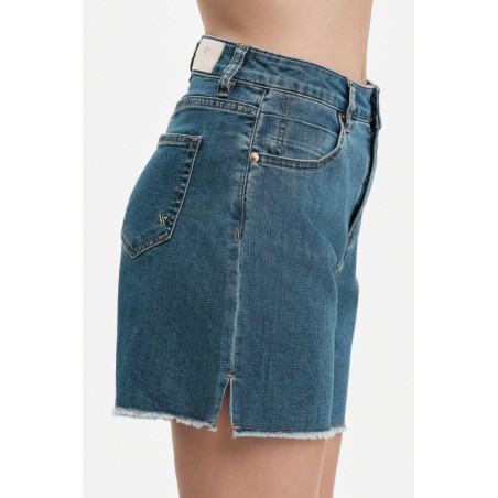 ALICE - DENIM SHORTS CON SPACCHETTO LATERALE - WW31209