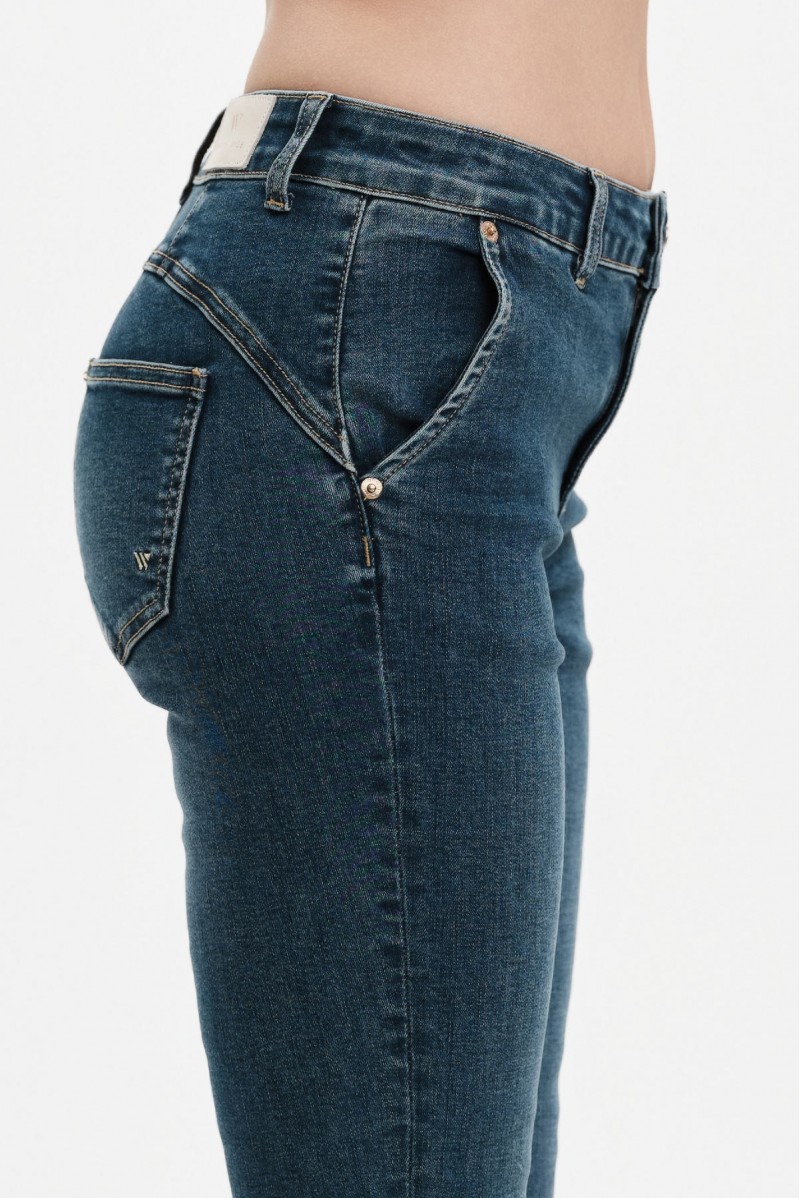 WHITE WISE AMELIA - PUSH-UP DENIM - WW31216 