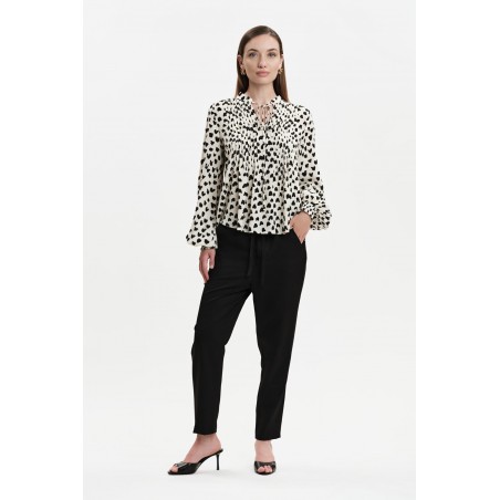 PANTALONI CON COULISSE IN FRESCOLANA - WW31330