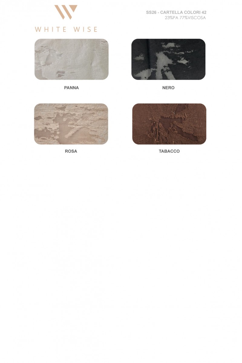 WHITE WISE MAXI ABITO DEVORÉ - WW31336 