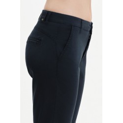 PANTALONI CON RISVOLTO E TASCA AMERICA RASATELLO - WW31406