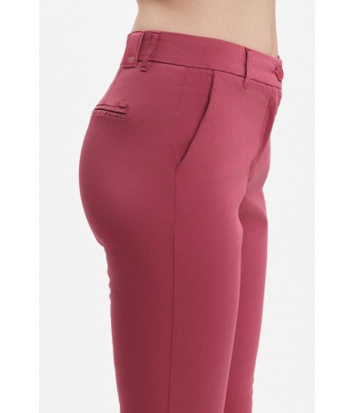 PANTALONI A ZAMPA IN RASATELLO - WW31409