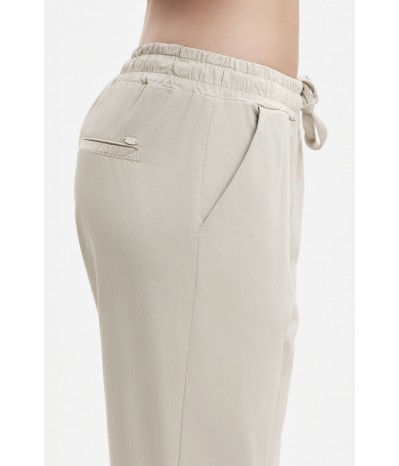 PANTALONI CON COULISSE IN GABARDINA - WW31410