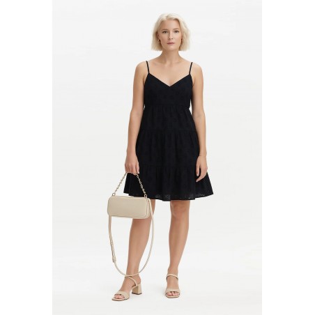 ABITO CORTO A BRETELLINE SANGALLO - WW31509