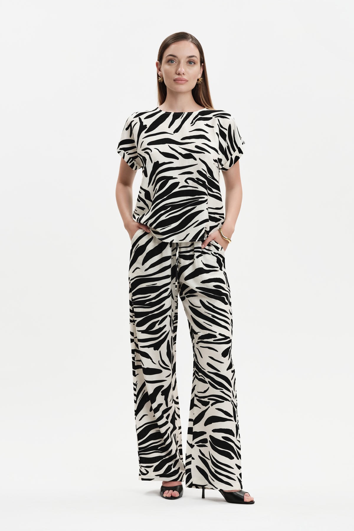 PANTALONI CON COULISSE FANTASIA - WW31521