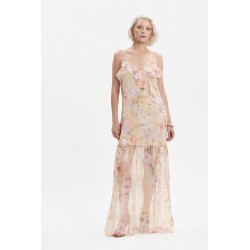 ABITO LUNGO A BALZE - WW31600