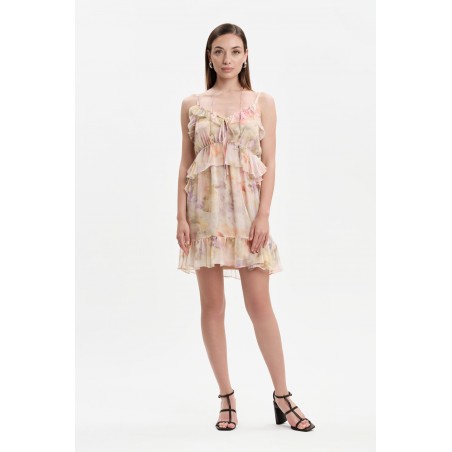 ABITO CORTO A BALZE - WW31601