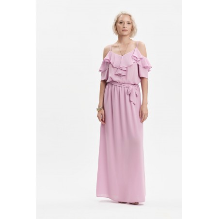 ABITO LUNGO A BALZE - WW31614