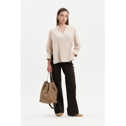 CAMICIA INCROCIO MODAL - WW31711