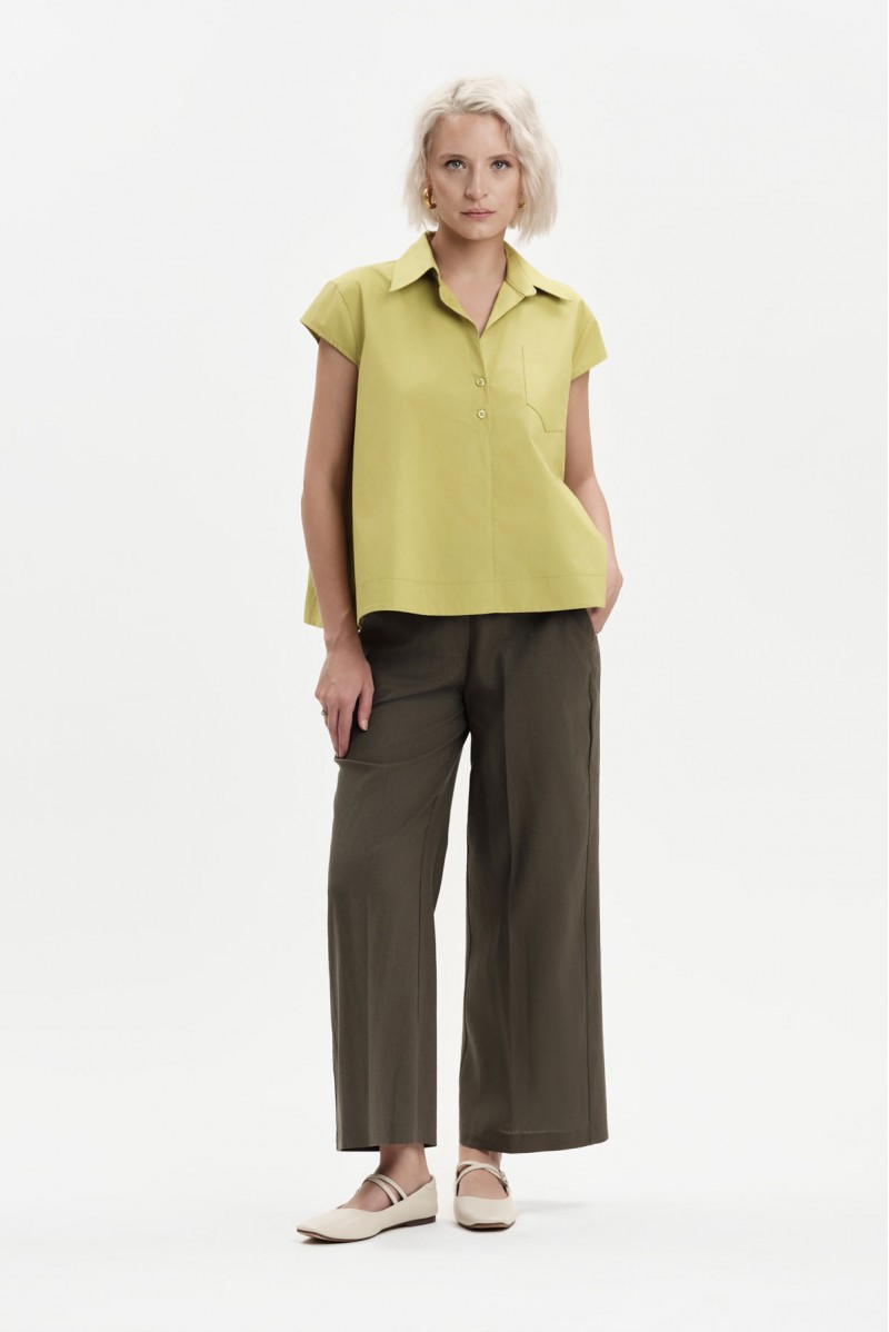 BLUSA SVASATA IN POPELINE - WW31804