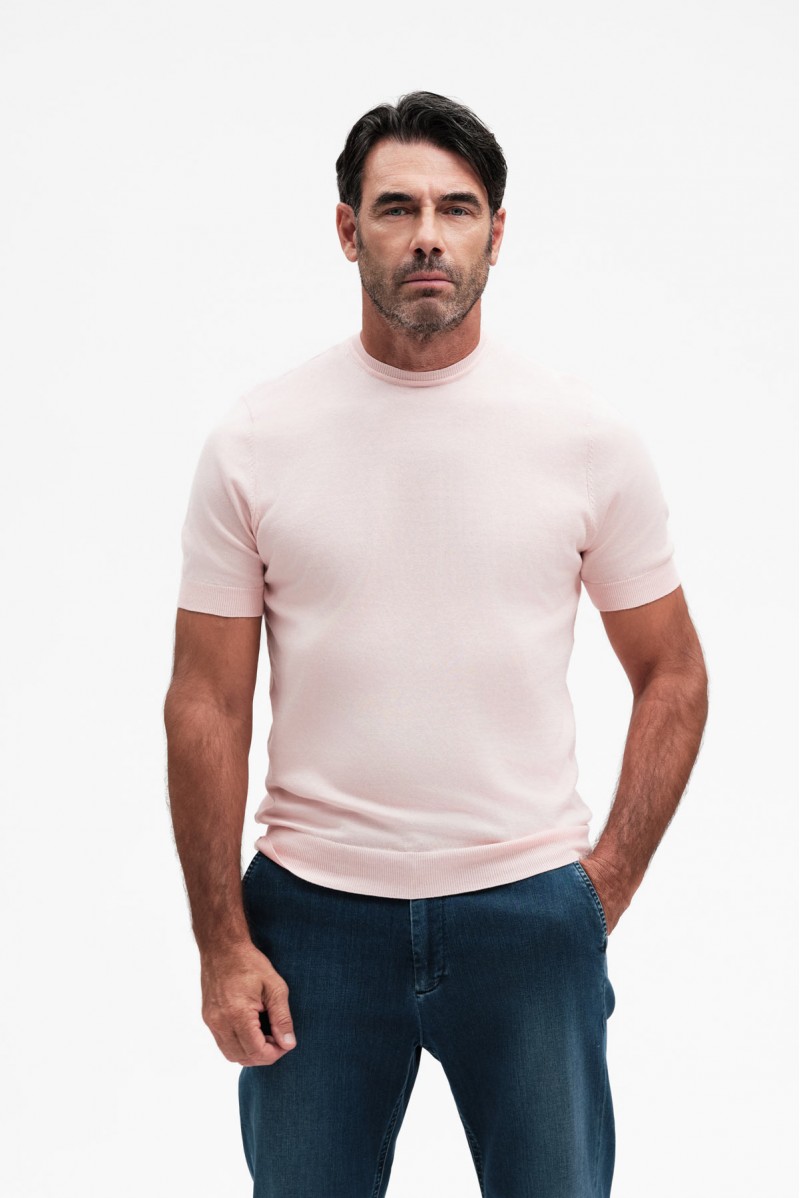 GIROCOLLO MANICA CORTA COTONE GG14 - WU31050