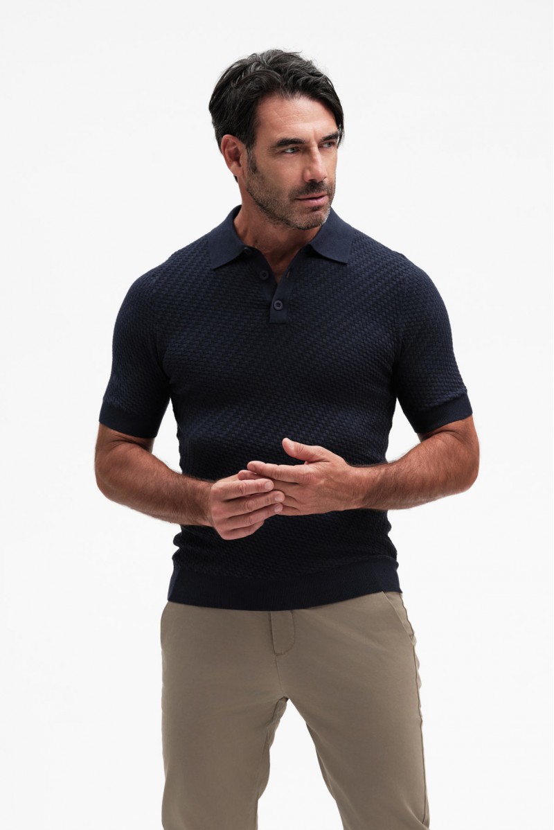 POLO LAV. INTRECCIO COTONE GG14 - WU31087