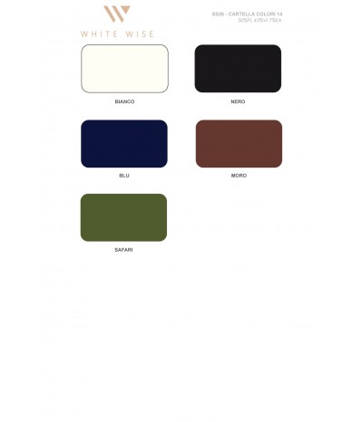 MAGLIA CON SCOLLO CON A V FILO DI SCOZIA - WW31121