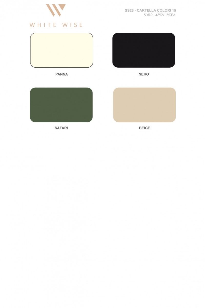 WHITE WISE FELPA CON ZIP MODAL LIGHT - WW31126 