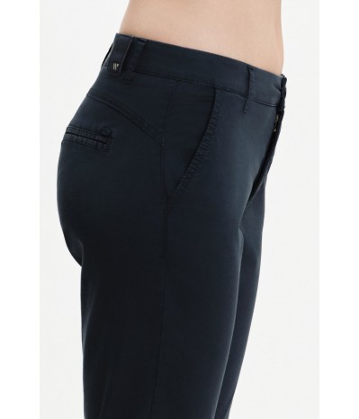 PANTALONI CON RISVOLTO E TASCA AMERICA RASATELLO - WW31406