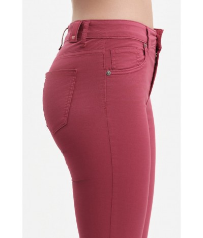 PANTALONI A ZAMPETTA SFRANGIATI GABARDINA - WW31412