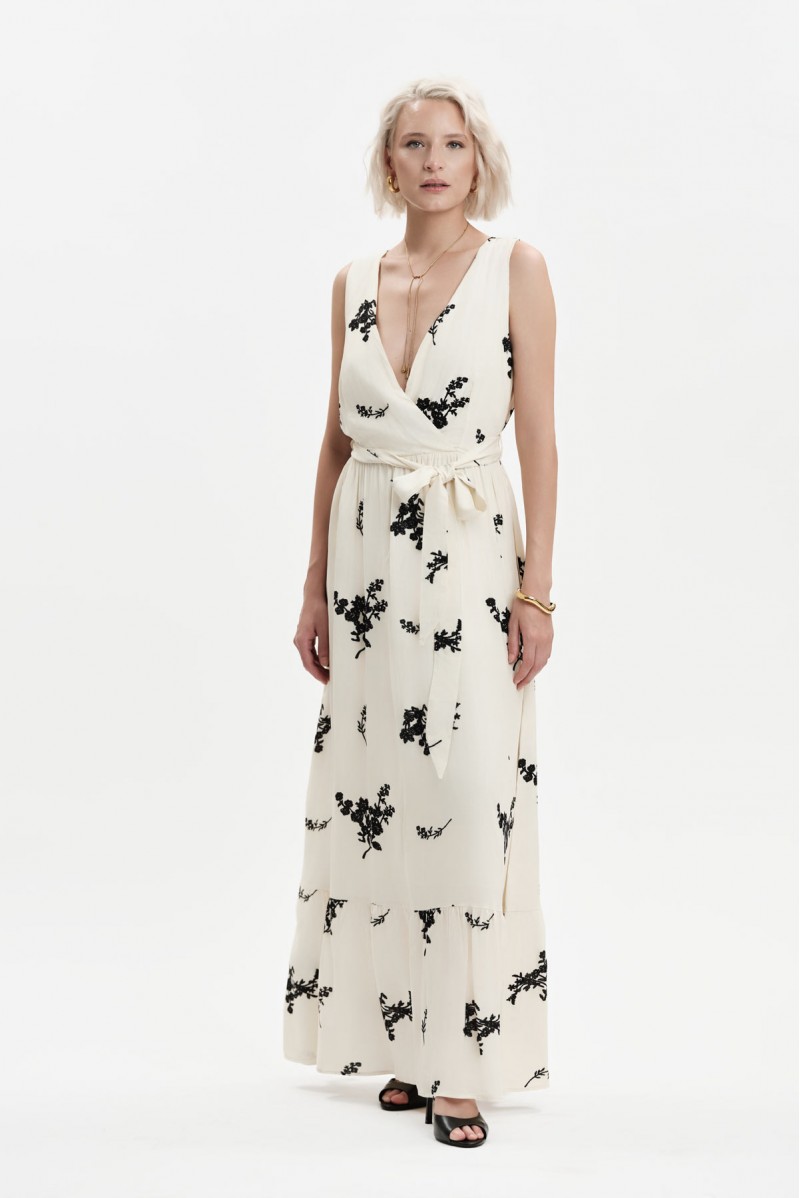 ABITO LUNGO FANTASIA FLOREALE - WW31542