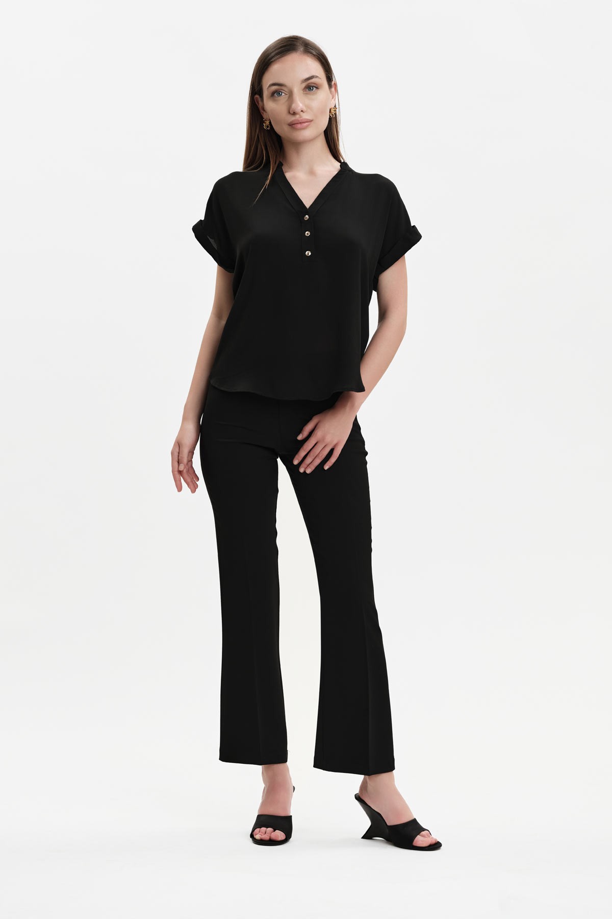 CAMICIA IN GEORGETTE - WW31623