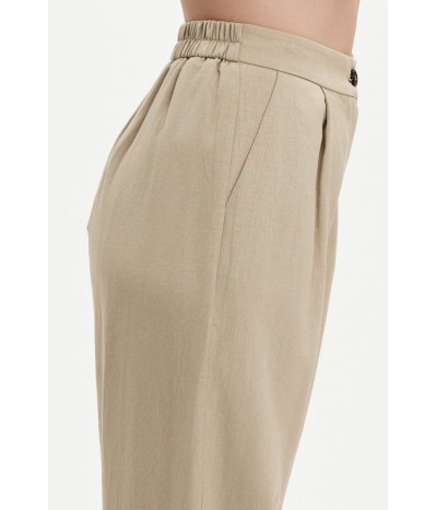 PANTALONI CON PINCES MISTOLINO - WW31728