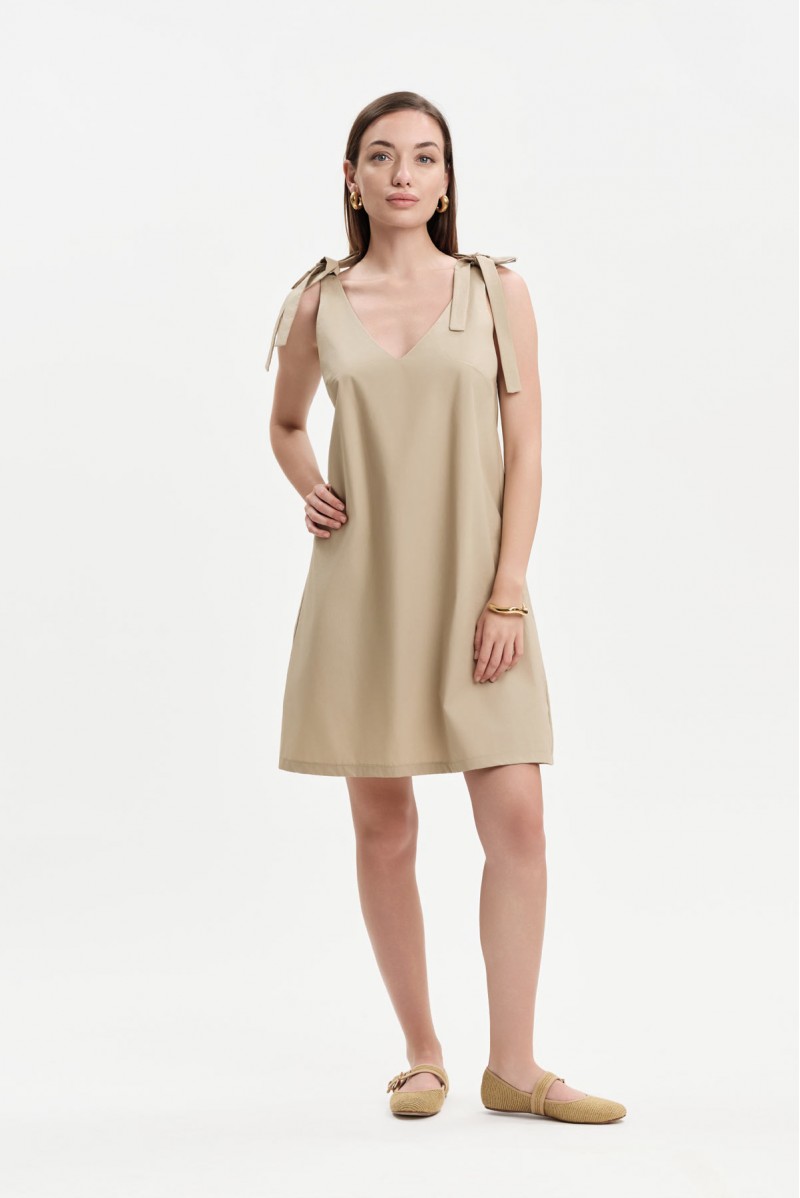 ABITO IN POPELINE CON FIOCCHI - WW31818