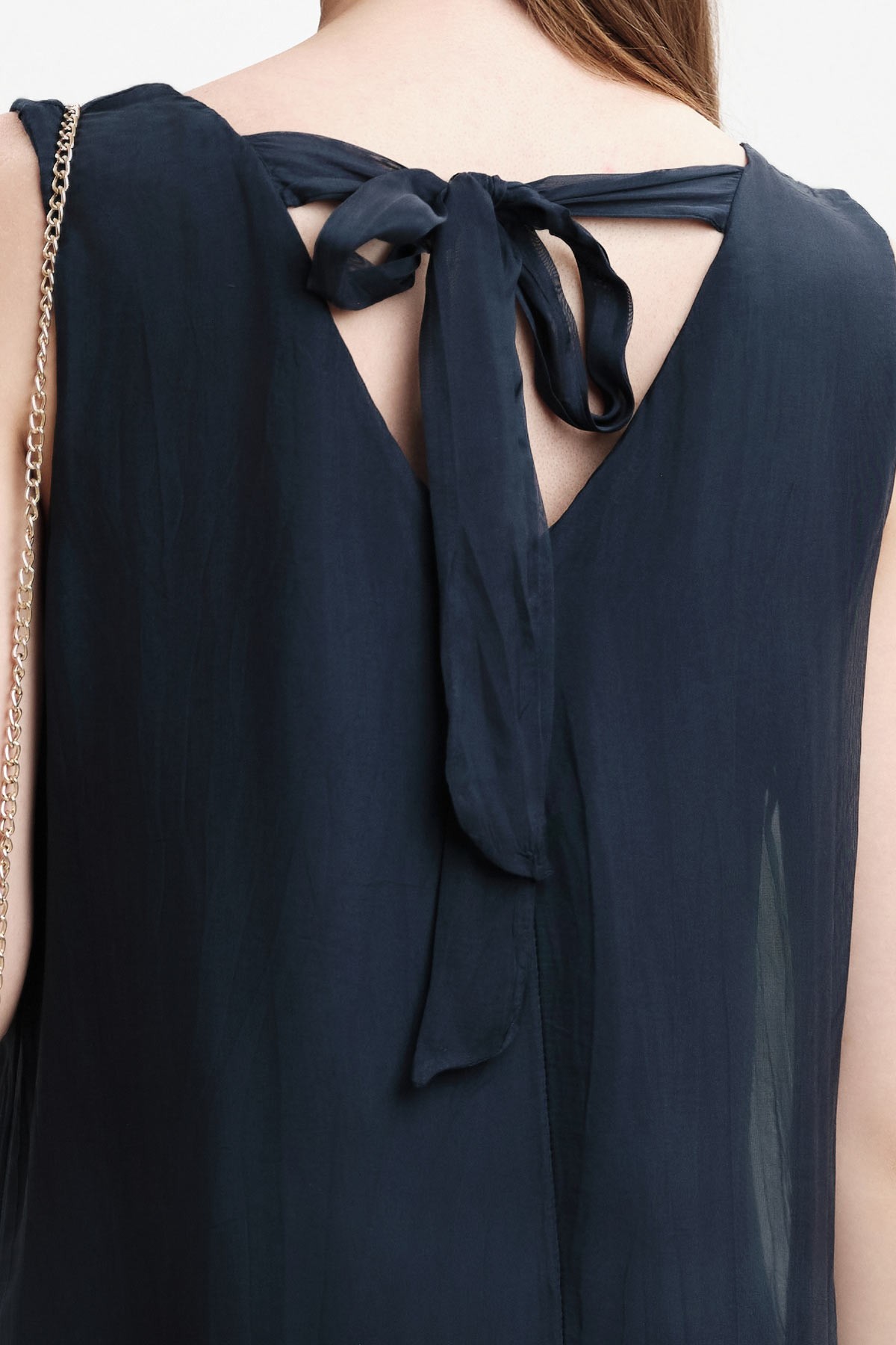 ABITO CORTO IN MISTO SETA - WW31957