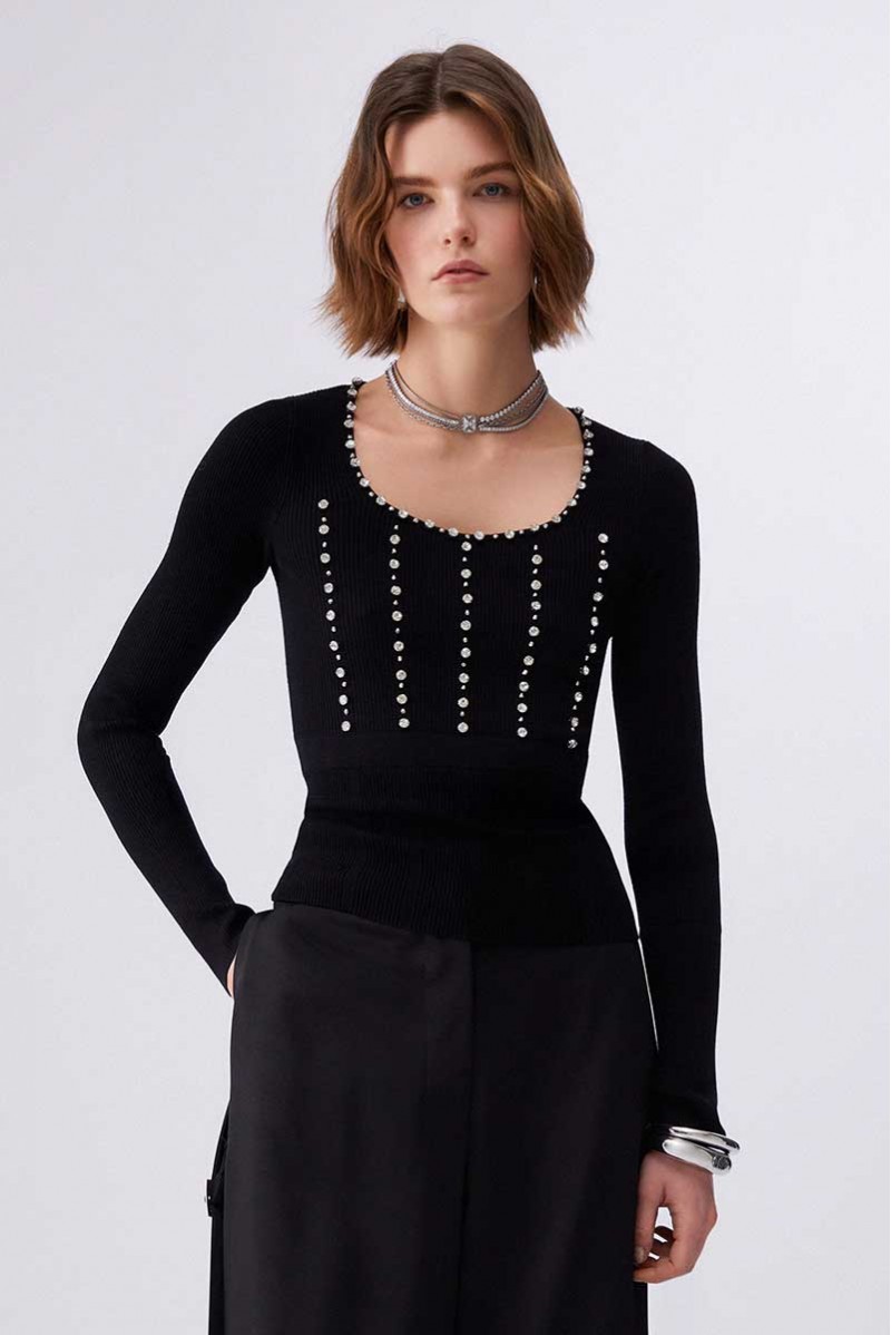 LIU JO MAGLIA GIROCOLLO CASUAL