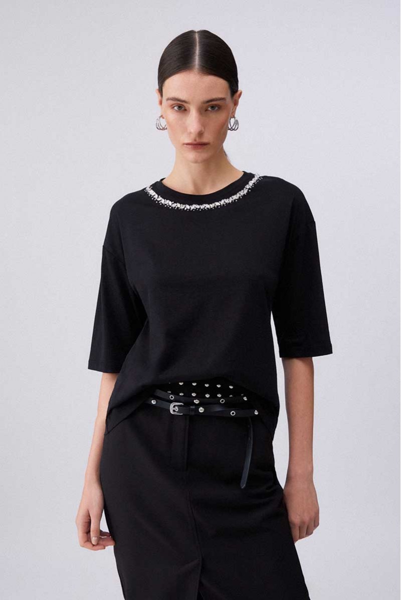 LIU JO T-SHIRT MM JEANSERIA