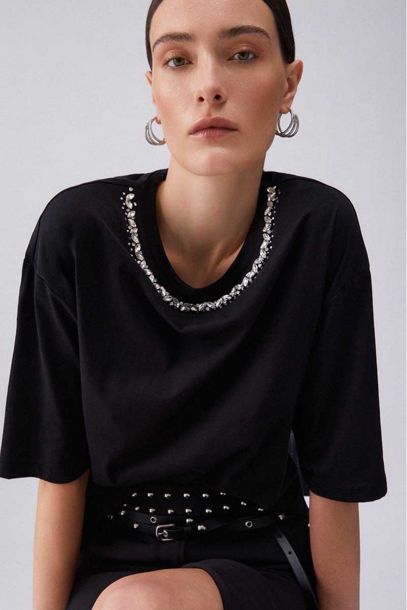 LIU JO T-SHIRT MM JEANSERIA