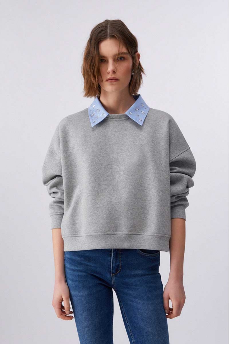 LIU JO FELPA GIROCOLLO...