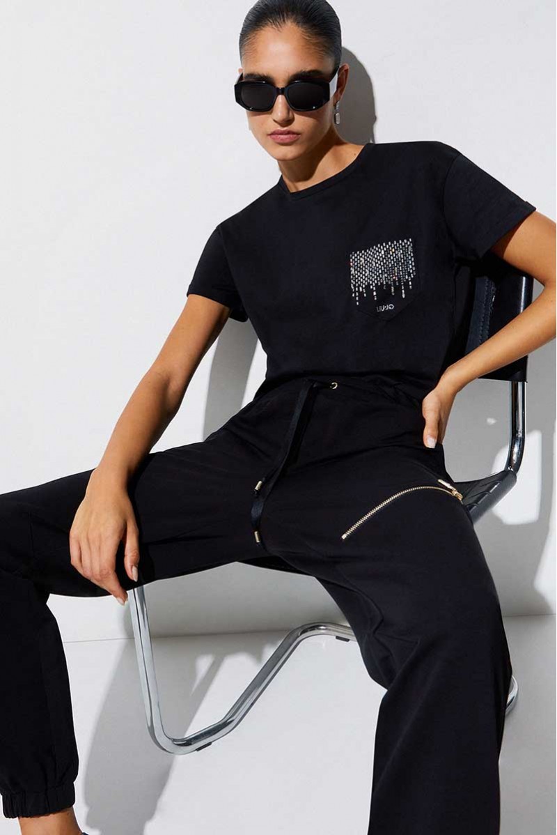 LIU JO T-SHIRT MM JEANSERIA