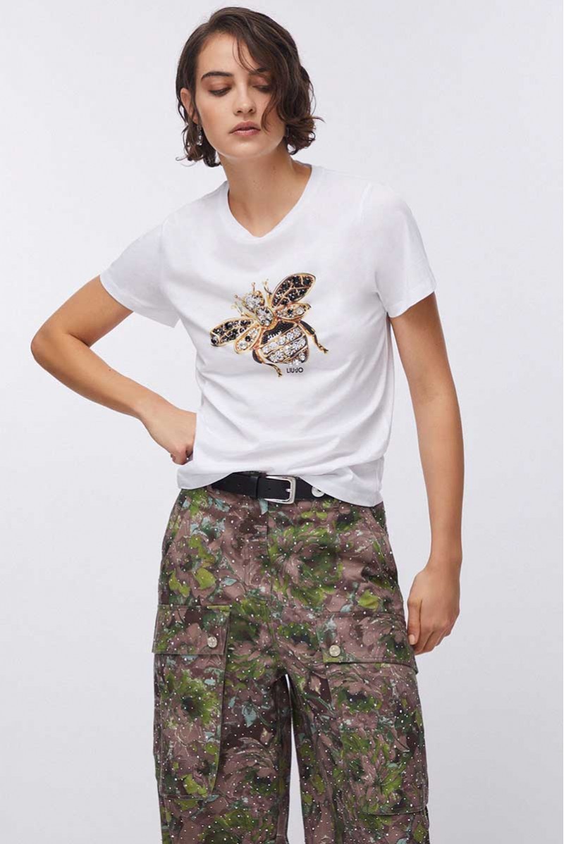 LIU JO T-SHIRT MM JEANSERIA