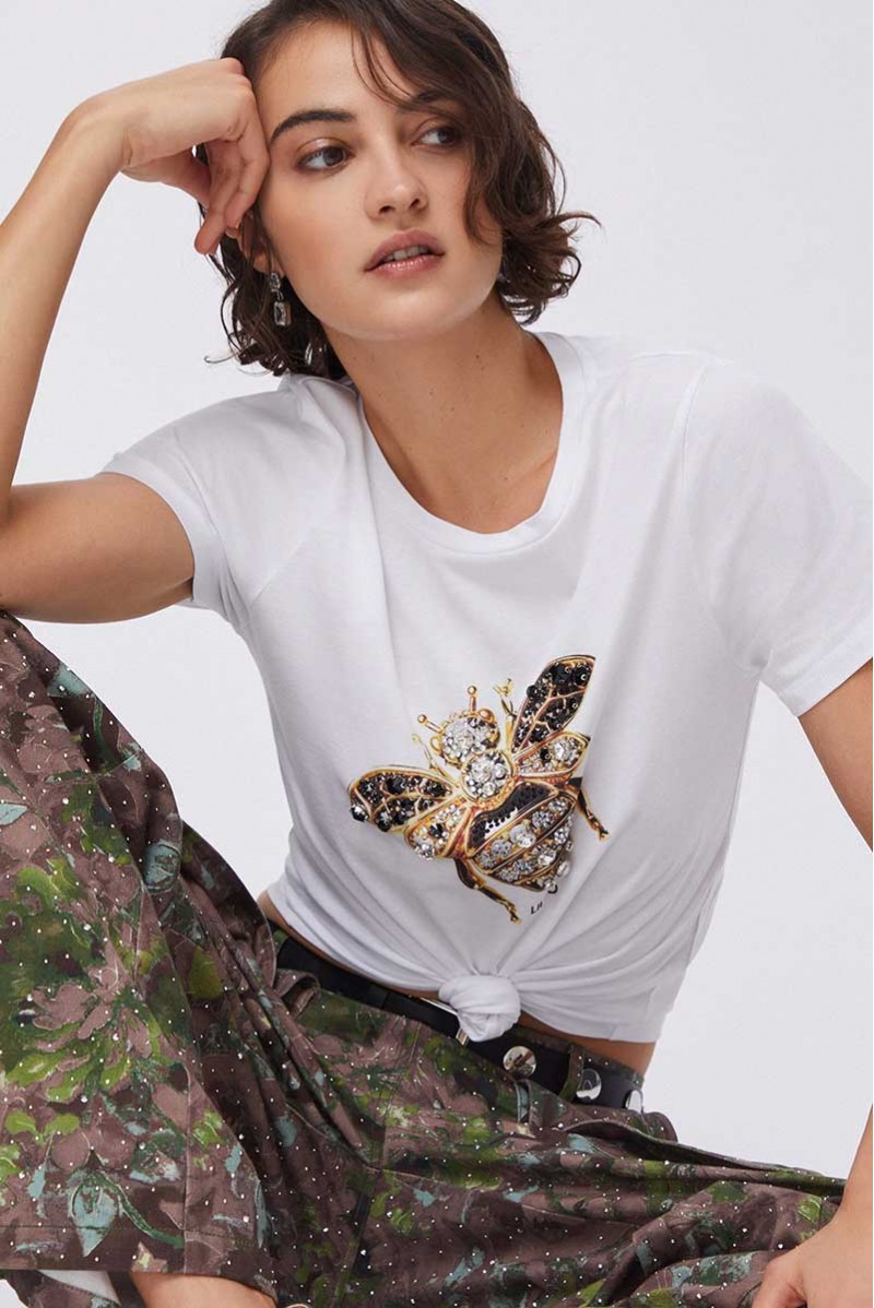 LIU JO T-SHIRT MM JEANSERIA