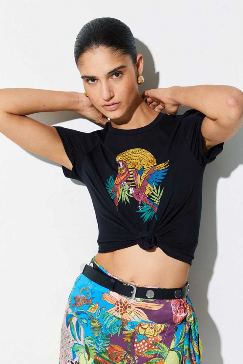 LIU JO T-SHIRT MM JEANSERIA