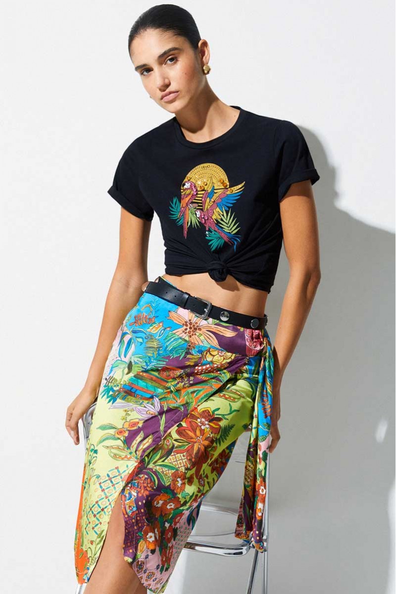 LIU JO T-SHIRT MM JEANSERIA