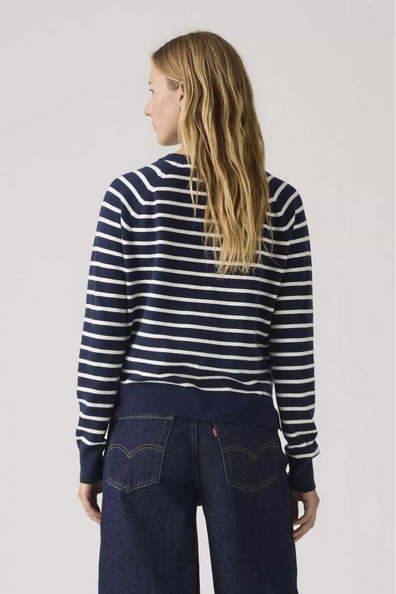 LEVIS MAGLIA SCOLLO V JEANSERIA