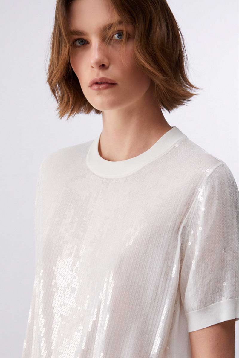 LIU JO MAGLIA GIROCOLLO JEANSERIA