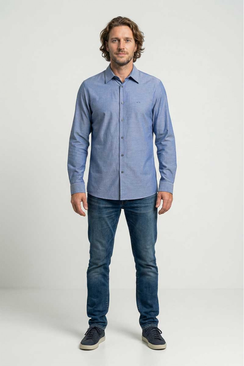 ARMANI EXCHANGE CAMICIA ML CASUAL