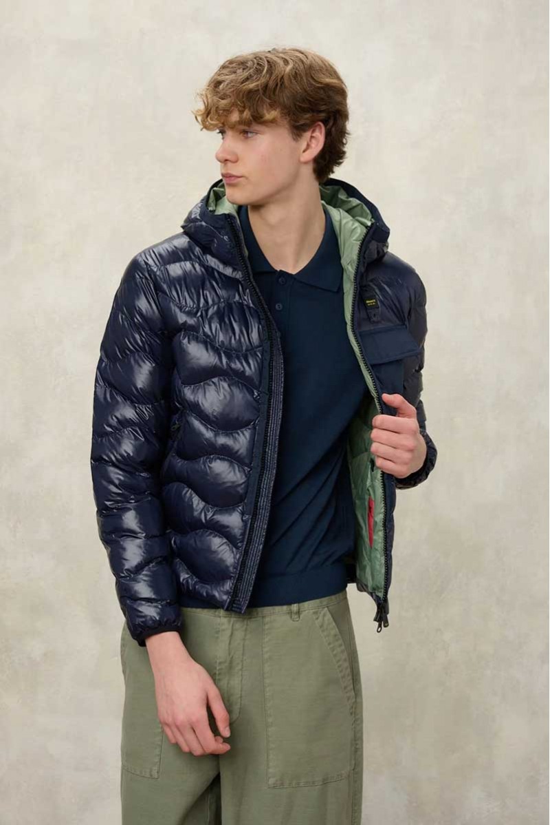 BLAUER GIUBBOTTO PIUMINO...