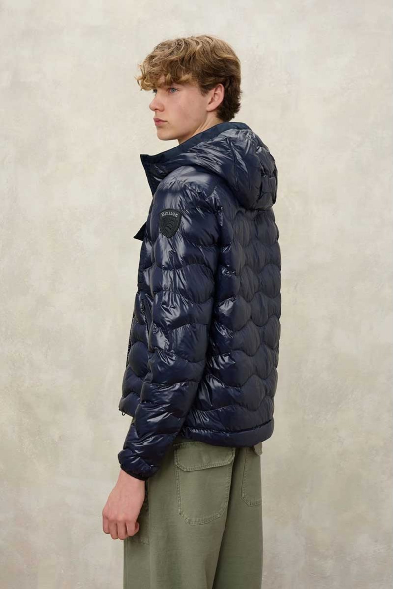 BLAUER GIUBBOTTO PIUMINO CORTO CASUAL