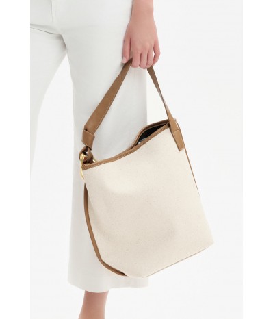 AMELIA - TOTE BAG IN TELA CON CATENA - WB31006